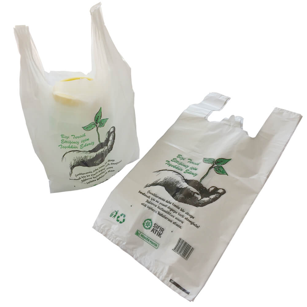 BASKILI MARKET POŞETİ